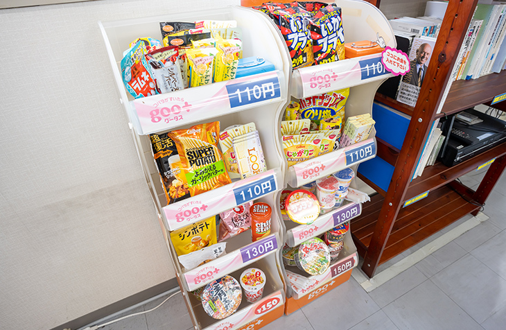 お菓子販売コーナー