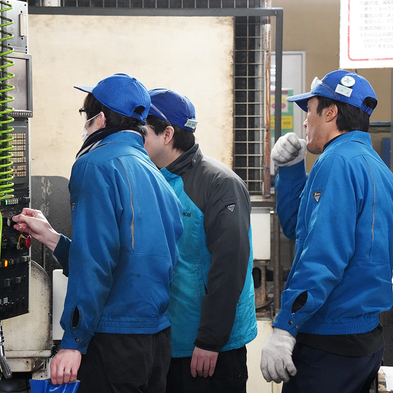 迅速な問題解決力とチームワーク